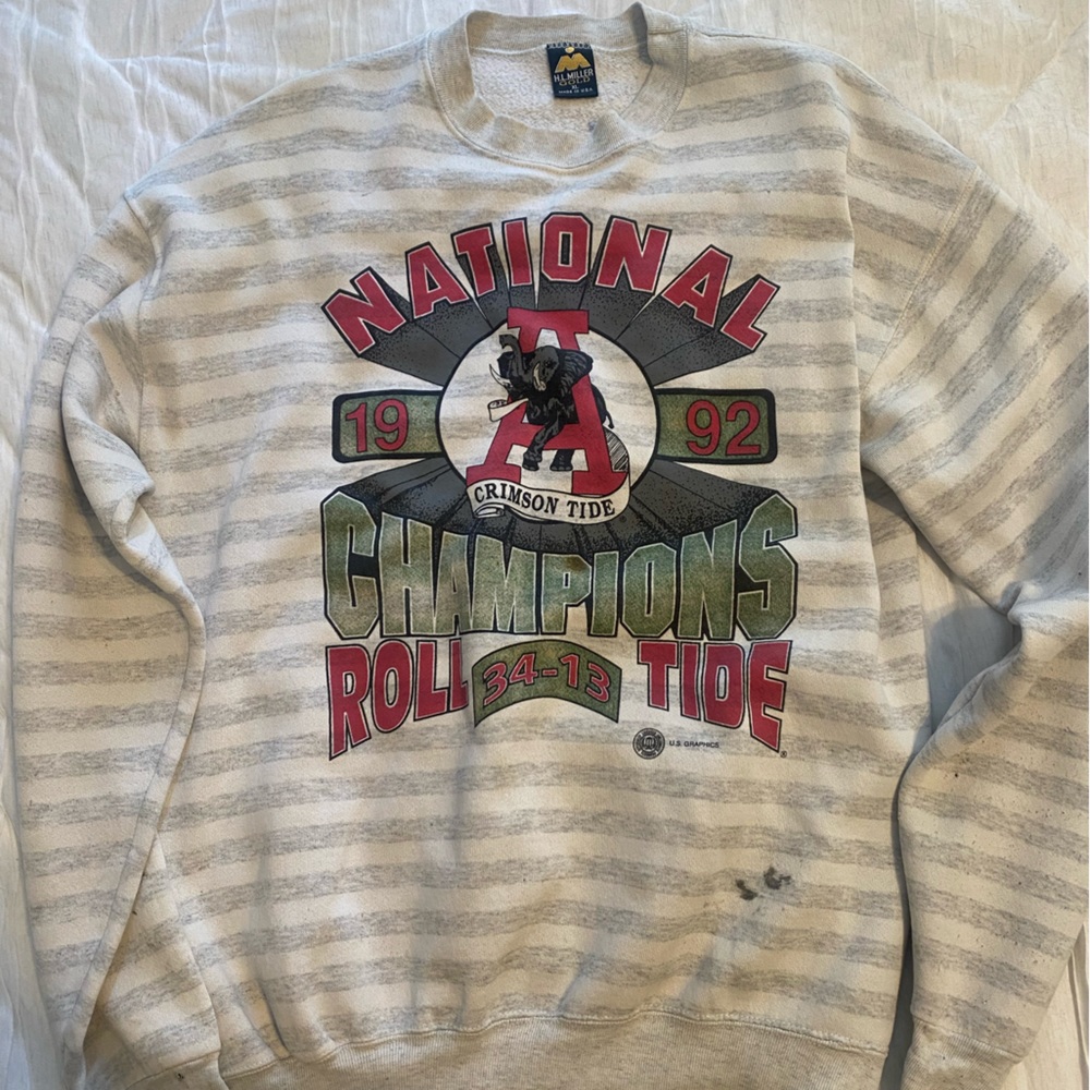 VINTAGE University of Alabama sweat shirt